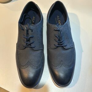 Aldo shoes. Navy blue. Never worn.